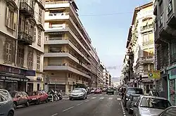 Rue Barla, vue du sud vers le nord.