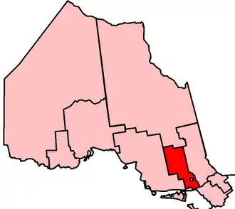 Carte de la circonscription