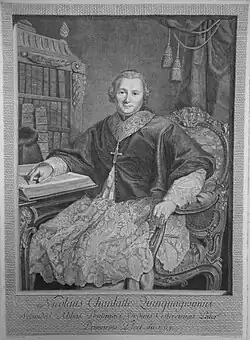 Nicolas Chanlatte, abbé de Pontigny (1764-1788).
