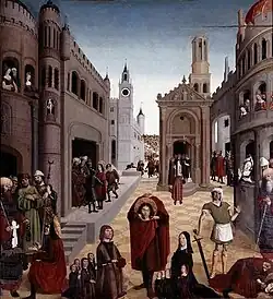 Légende de saint Mitre (v. 1470), cathédrale Saint-Sauveur d'Aix-en-Provence.