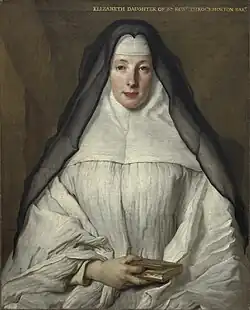 Elizabeth Throckmorton (v.1694-1760), prieure.