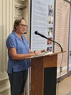 Nicole St-Onge, présidente de la SHSB.