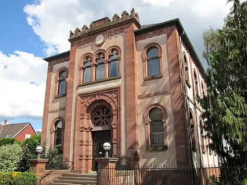 Synagogue de Niederbronn-les-Bains.