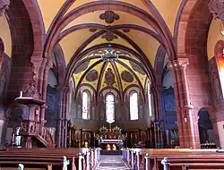 Intérieur de l'église Saint-Martin.