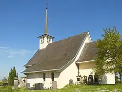 L'église protestante Saint-Wendelin de Niederseebach.