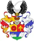 Armoiries de la famille  Niembsch von Strehlenau (1820)