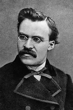 Nietzsche en 1869 à l'âge de 24 ans.