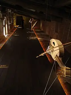 Salle des instruments anciens.