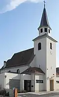 L'église Saint-Ulrich, côté nord.