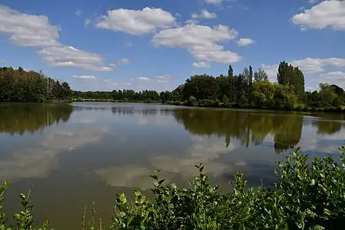 Plan d'eau de la Nigaudière.