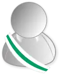 Représentation de l’écharpe présidentielle du Niger