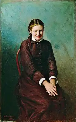 Nikolaï Iarochenko, version  Gimnasistka (1880), localisation inconnue.
