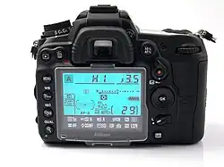 Nikon D7000, arrière