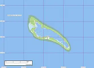 Carte de Nikumaroro.