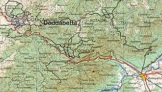 Voir la carte de la ligne.