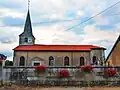 L'église Saint-Léger de Nixéville.