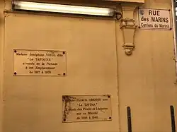 La Tatouna au marché de Menton