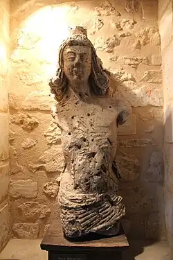 Statue de Saint Sébastien, XVIIe&nbsp;siècle.