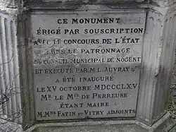 Troisième face.