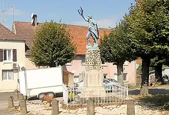 Le monument aux morts.