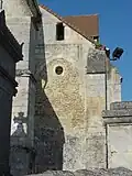 Chevet de la sacristie.