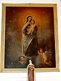 Tableau de retable - Vierge à l'Enfant.