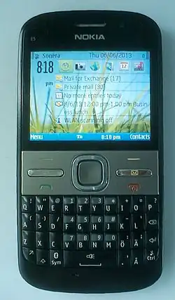 Image illustrative de l’article Nokia E5