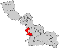 La dix-septième circonscription en 2010.