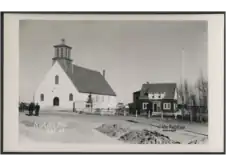 L'église de Normétal en 1949