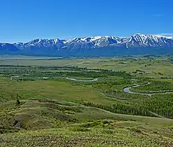Steppe de Kouraï, Tchouïa du Nord et rivière Tchouïa