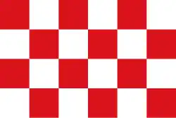 Drapeau de la province de Brabant-Septentrional