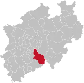 Localisation de Arrondissement du Haut-Berg