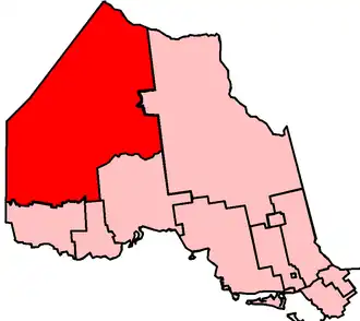 Carte de la circonscription