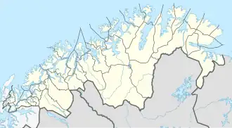 (Voir situation sur carte : Troms et Finnmark)