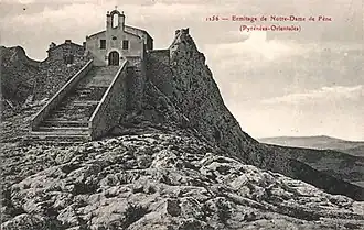 Carte postale du début du XXe&nbsp;siècle.