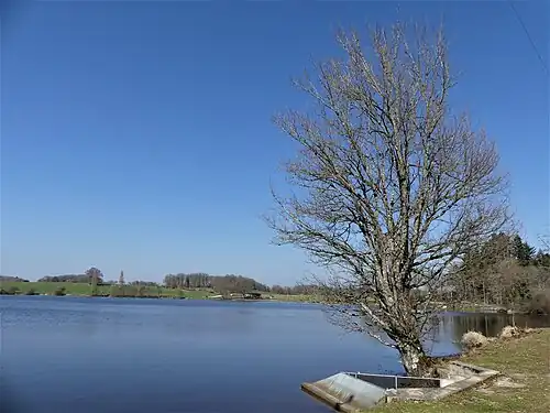 L'étang de la Grande Cazine.