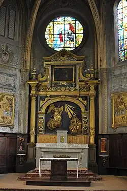 Abside de la chapelle.