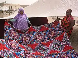 Doublure en tissu imprimé en série (importé).