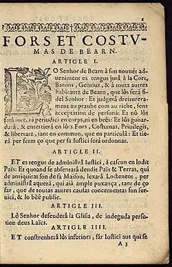 Copie en noir et blanc d'un livre ancien.