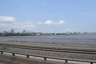 Wouri depuis le pont