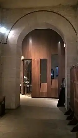 Nouveau bureau d'accueil, installé en 2017.