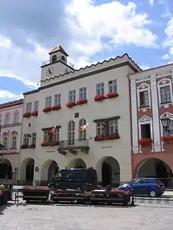 Nový Jičín : hôtel de ville.