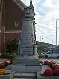 Le monument aux morts de la catastrophe de Courrières.