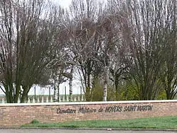 Entrée du cimetière.