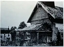 L'église avant sa démolition.