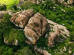 Le site des peintures rupestres de Nyero. Septembre 2020.