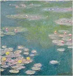 "Water-Lilies" (1908) by Claude Monet (W 1728)