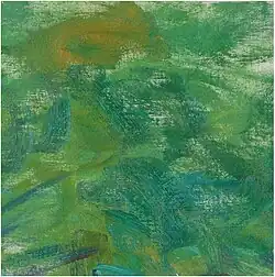 "Nymphéas (Fragment)" (date inconnue) de Claude Monet