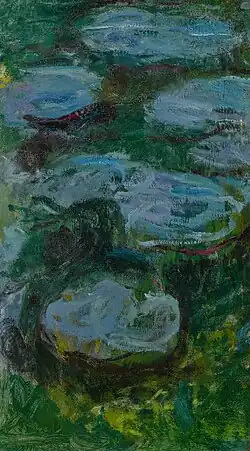 "Nymphéas (Fragment)" - date inconnue - CLAUDE MONET