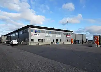 Le bureau du port de Stockholm.